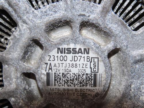 Alternator NISSAN QASHQAI / QASHQAI +2 I (J10, NJ10, JJ10E) 1.6 dCi | BP24486610M7 