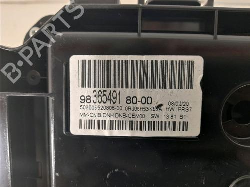 Instrument cluster PEUGEOT 3008 II SUV (MC_, MR_, MJ_, M4_) 1.5 BlueHDi 130 | BP13301769C47 
