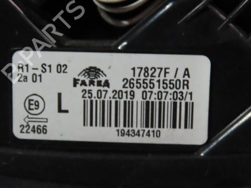 Left taillight RENAULT CLIO V (B7_) 1.5 Blue dCi 85 (B7AG) | BP29494586C34 