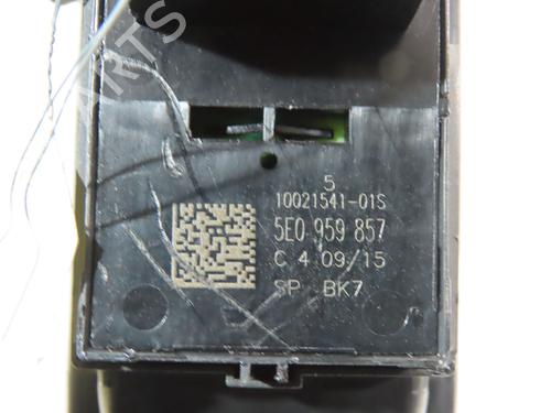 Used Left front window switch SKODA OCTAVIA III (5E3, NL3, NR3) 1.4 TSI (140 hp) 16404360