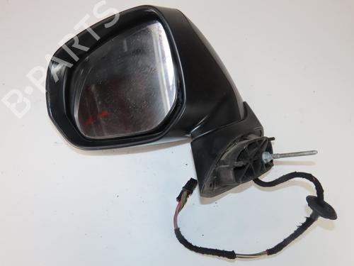 Left mirror PEUGEOT 3008 I MPV (0U_) 1.6 HDi | BP27812407C26 