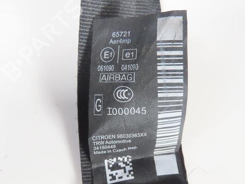 Used Front left belt tensioner CITROËN C3 II (SC_) 1.6 BlueHDi 75 (75 hp) 31162462