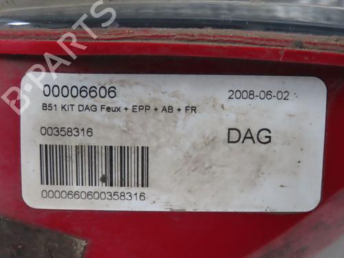 Right taillight CITROËN C4 I (LC_) 1.6 HDi | BP31162545C35 