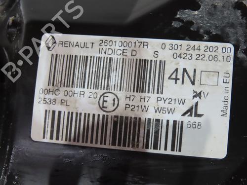 Used Right headlight Right headlight RENAULT MEGANE III Hatchback (BZ0/1_, B3_) 1.5 dCi (86 hp) 36028854 36028854