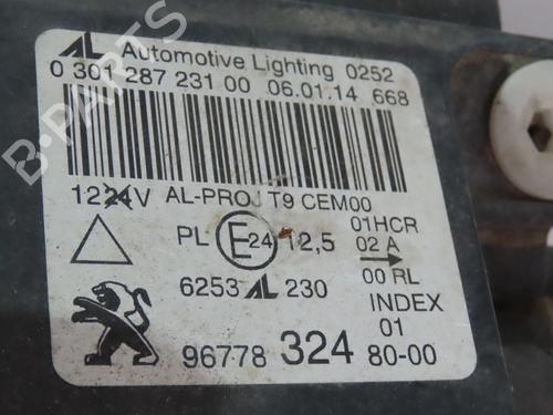 Used Left headlight PEUGEOT 308 II (LB_, LP_, LW_, LH_, L3_) 1.6 HDi / BlueHDi 115 (115 hp) 28159692