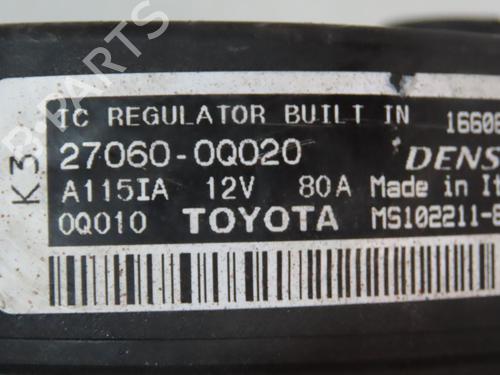 Used Alternator PEUGEOT 107 (PM_, PN_) 1.0 (68 hp) 25622919
