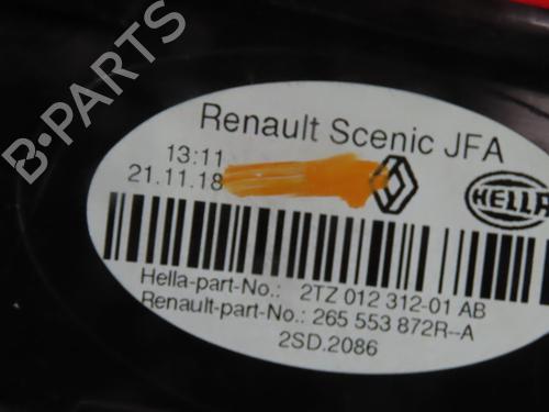 Venstre baglygte bagklap RENAULT SCÉNIC IV (J9_) 1.3 TCe 140 (140 hp) 29137246