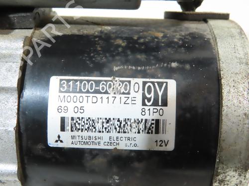 Startmotor SUZUKI SWIFT IV (FZ, NZ) 1.2 (AZH412, ZC72S) | BP15577647M8 