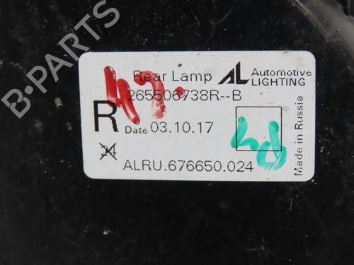 Right taillight RENAULT CAPTUR I (J5_, H5_) 1.2 TCe 120 | BP36172252C35  - Image 5