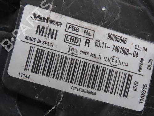 Used Right headlight MINI MINI (F56) Cooper SD (170 hp) 29621857
