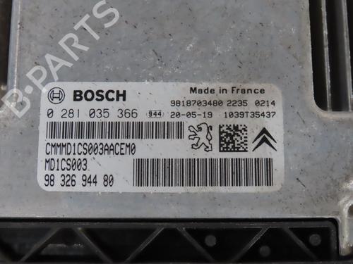 Engine control unit (ECU) CITROËN GRAND C4 SPACETOURER (3A_, 3E_) 1.5 BlueHDi 130 | BP27510087M57 