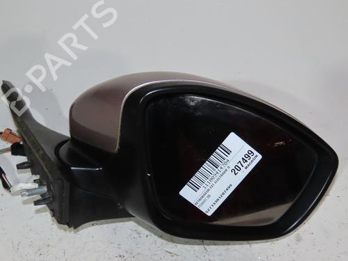 Used Right mirror PEUGEOT 208 I (CA_, CC_) 1.6 HDi (114 hp) 24302701
