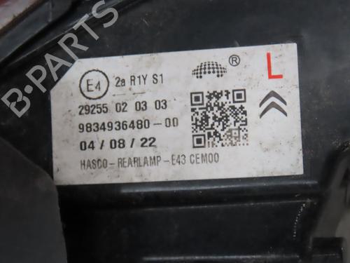 Left taillight CITROËN C5 X (ND_, NC_) PureTech 130 (NCHNSP) | BP38475785C34 - Image 5