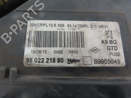 Left headlight PEUGEOT 208 I (CA_, CC_) 1.2 VTI 82 | BP29137242C28 