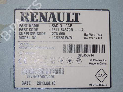 Radio RENAULT CAPTUR I (J5_, H5_) 0.9 TCe 90 | BP30840701E6