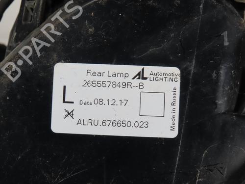 Feu arrière gauche RENAULT CAPTUR I (J5_, H5_) 1.5 dCi 90 (J5N4, J5M5, J5MW, J5M6, J5AL, J5AJ) (90 hp) 31325518