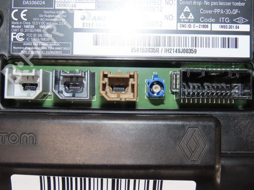 Used Display monitor RENAULT ZOE (BFM_) ZOE (88 hp) 30798217