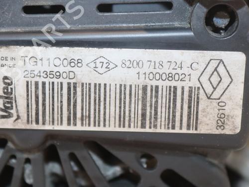 Alternator RENAULT TWINGO II (CN0_) 1.2 16V (CN04, CN0B) | BP38410383M7 - Image 4