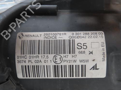 Right headlight RENAULT MEGANE III Hatchback (BZ0/1_, B3_) 1.5 dCi (BZ09, BZ0D, BZ1W, BZ29, BZ14) | BP36100654C29 - Image 2