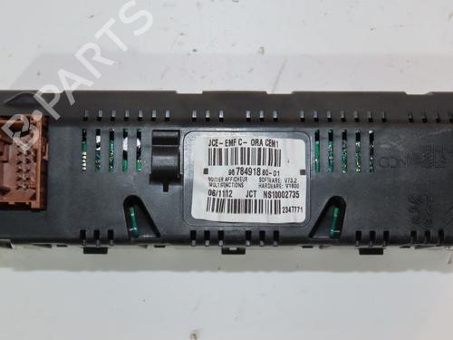 Display monitor PEUGEOT PARTNER Box Body/MPV 1.6 HDi / BlueHDi 75 | BP29577797C48 
