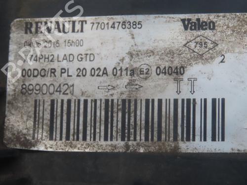 Left headlight RENAULT LAGUNA II (BG0/1_) 1.9 dCi (BG08, BG0G) | BP26197570C28 