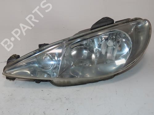 Used Left headlight Left headlight PEUGEOT 206 Hatchback (2A/C) 1.4 i (75 hp) 39698672 39698672