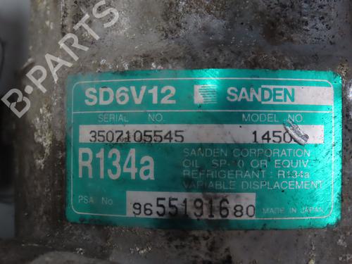 Used AC compressor CITROËN C3 I (FC_, FN_) 1.6 16V (110 hp) 25586865
