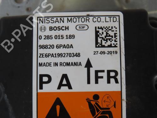 Airbag styreenhed NISSAN JUKE (F16_) DIG-T 117 (117 hp) 27856650