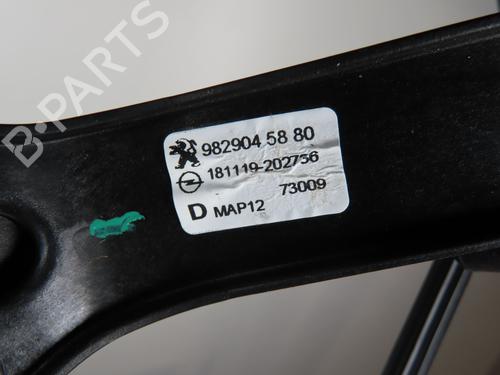 Rear right window mechanism PEUGEOT 208 II (UB_, UP_, UW_, UJ_) 1.2 PureTech 100 | BP17803009C25 
