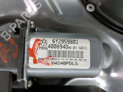 Front right window mechanism VW POLO IV (9N_, 9A_) 1.4 TDI | BP9017917C23