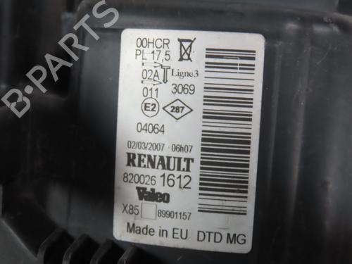 Right headlight RENAULT CLIO III (BR0/1, CR0/1) 1.2 16V (BR02, BR0J, BR11, CR02, CR0J, CR11) | BP31634697C29 