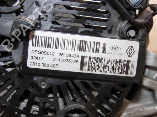 Alternator RENAULT MEGANE IV Hatchback (B9A/M/N_) 1.2 TCe 130 (B9MR) | BP20696112M7 