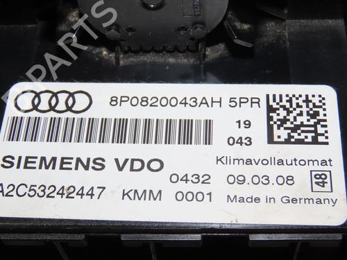 Climate control AUDI A3 Sportback (8PA) 1.9 TDI | BP24487710I5 