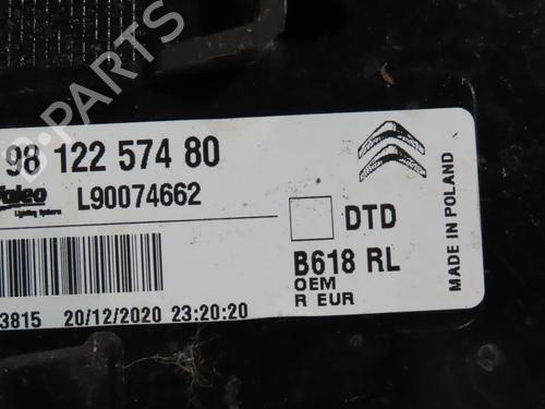 Right taillight CITROËN C3 III (SX) 1.2 PureTech 82 | BP29516631C35 