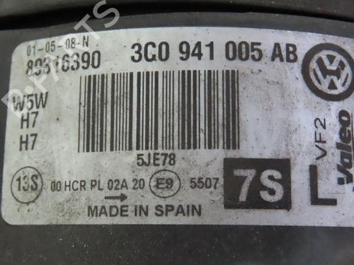 Venstre forlygte VW PASSAT B6 (3C2) 1.9 TDI | BP29293962C28 