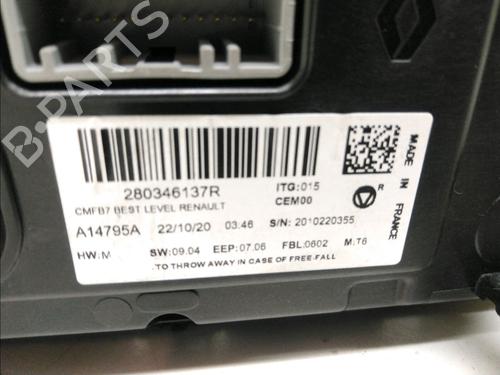 Display monitor RENAULT CLIO V (B7_) 1.5 Blue dCi 85 (B7AG) | BP13031414C48