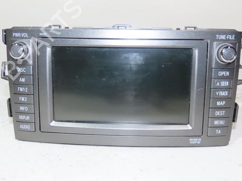 Used Radio TOYOTA AURIS (_E15_) 2.2 D (ADE157_, ADE151_, ADE151R, ADE157R) (177 hp) 24487952