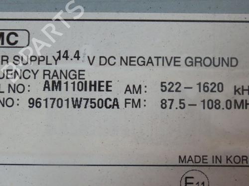 Used Radio KIA RIO III (UB) 1.1 CRDi (75 hp) 26162519