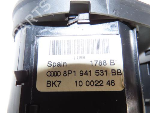 Headlight switch AUDI A3 (8P1) 1.9 TDI | BP23161040I24 