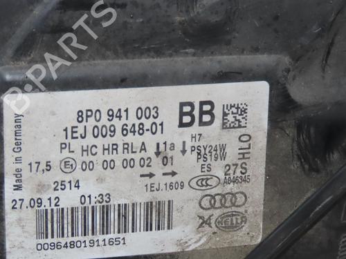 Left headlight AUDI A3 Sportback (8PA) 1.6 TDI | BP30798298C28