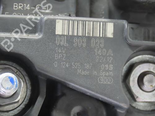Alternator VW GOLF PLUS V (5M1, 521) 1.6 TDI | BP31634512M7 
