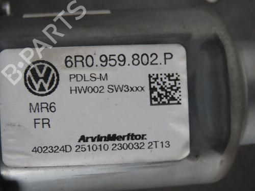 Used Front right window mechanism SKODA FABIA II (542) 1.2 TDI (75 hp) 30366146