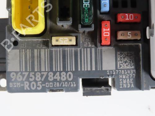 Fuse box PEUGEOT 308 I (4A_, 4C_) 1.6 HDi | BP30164646E1