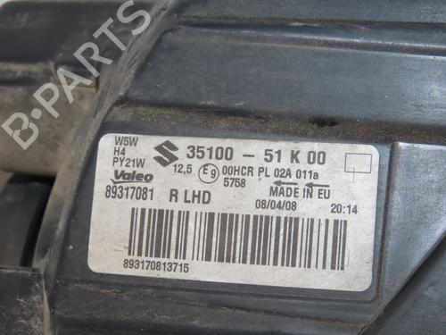 Right headlight SUZUKI SPLASH (EX) 1.2 (A5B412) | BP36367039C29 - Image 3