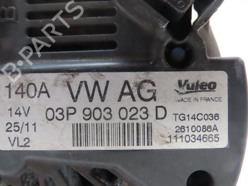 Used Alternator VW POLO V (6R1, 6C1) 1.2 TDI (75 hp) 28309892
