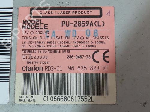 Used Radio PEUGEOT 206+ (2L_, 2M_) 1.4 HDi eco 70 (68 hp) 25300208