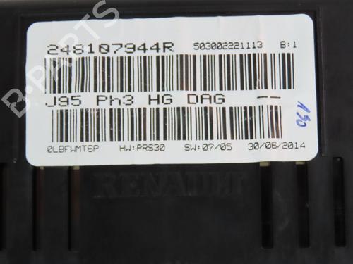 Cockpit RENAULT SCÉNIC III (JZ0/1_) 1.5 dCi | BP29551456C47 