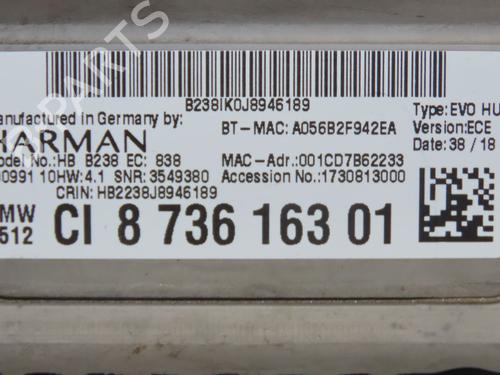 Radio BMW 5 Touring (G31) 530 d xDrive | BP25207623E6