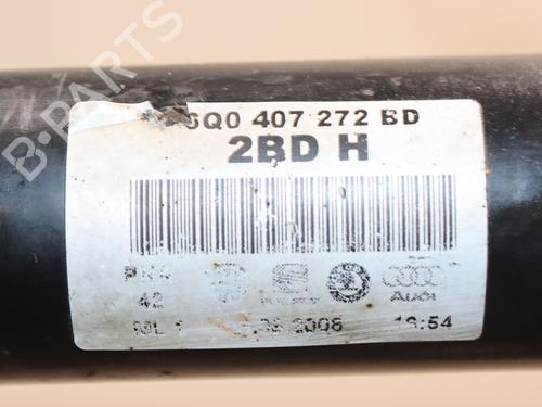 Drivaksel fortil Højre VW POLO IV (9N_, 9A_) 1.4 16V (80 hp) 30556449