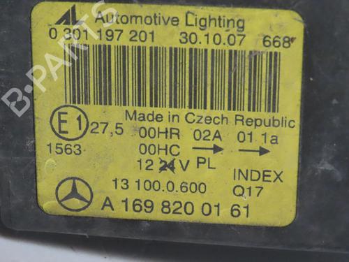Left headlight MERCEDES-BENZ A-CLASS (W169) A 160 CDI (169.006, 169.306) | BP25830532C28 